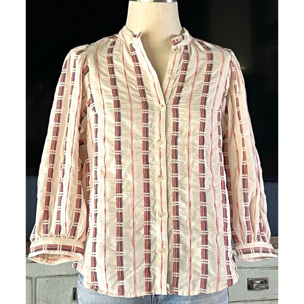 Anthropologie Femme Bella Blouse XS